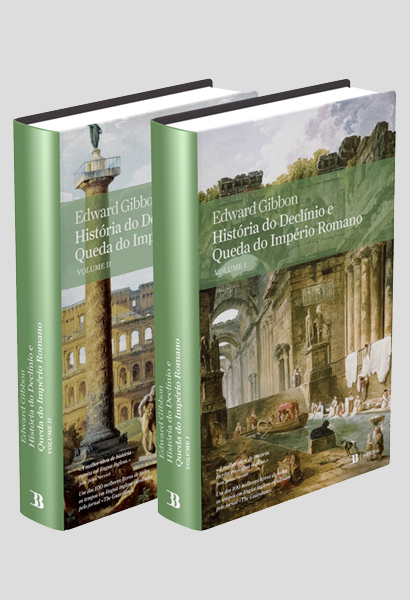 Capa: Declínio e Queda do Império Romano (2 Vols.)