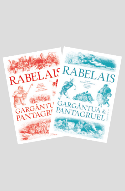 Capa: Gargântua & Pantagruel (2 volumes)